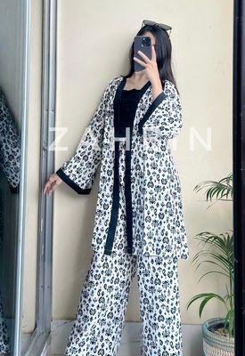 Tribal printed Kimono Set_img_3