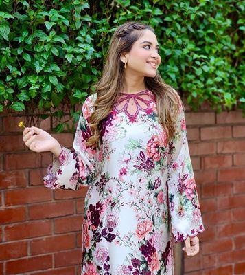 FLORAL KURTI SET_img_2