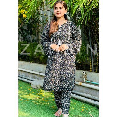 Navy Blue Floral Coords_img_1