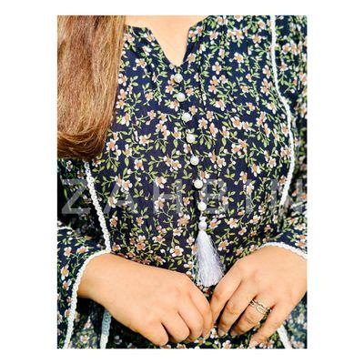 Navy Blue Floral Coords_img_2