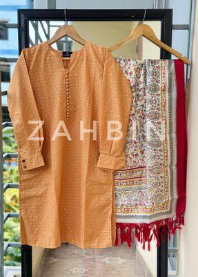 Nude 2 pc kurti set_img_0