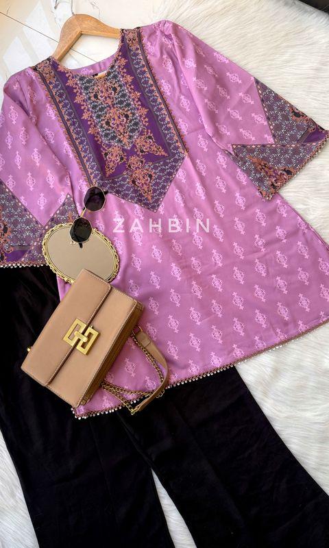 Lilac Kurti